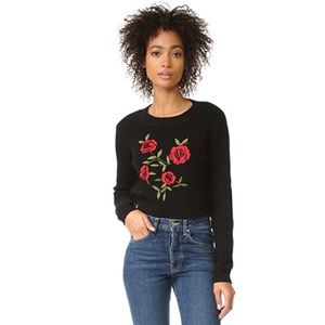 NWOT Lovers + Friends Rose Sweater